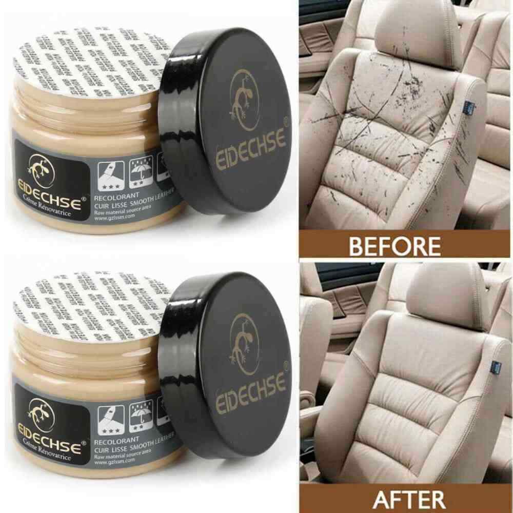 2pcs Leather Recoloring Balm 50g Beige Leather Repair Kit for Furniture Restorer | eBay