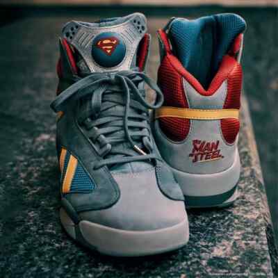 Reebok Shaq‎ Attaq DC Comics Grey Red Superman Man of Steel HQ4587 Men\'s 7 Shoes Reebok Shaq Attaq DC Comics Grey Red Superman Man of Steel  main image 4
