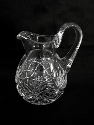 Tipperary Kristall Granville Suite Milchkännchen Krug 4 & 1/4 Zoll signiert 