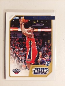 2019-20 Chronicles Threads Zion Williamson RC #78 Rookie Pelicans
