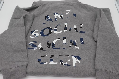 Anti Social Social Club Pay No Attention Hoodie - Gunmetal Heather. Gr. XL. - Bild 2 von 4