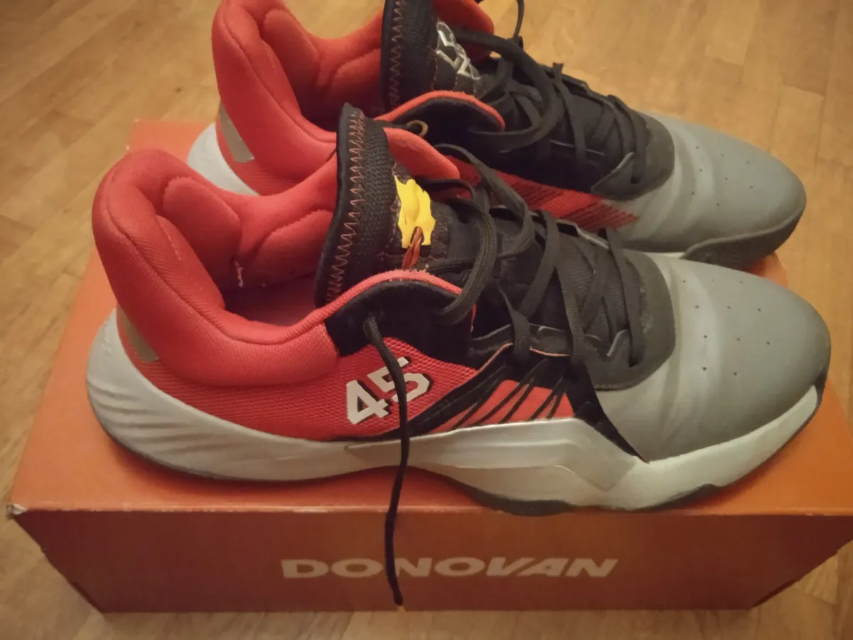 liberal Mezclado Fuera de borda Adidas D.O.N. Issue #1 review DONOVAN MITCHELL Basketball shoes red | eBay