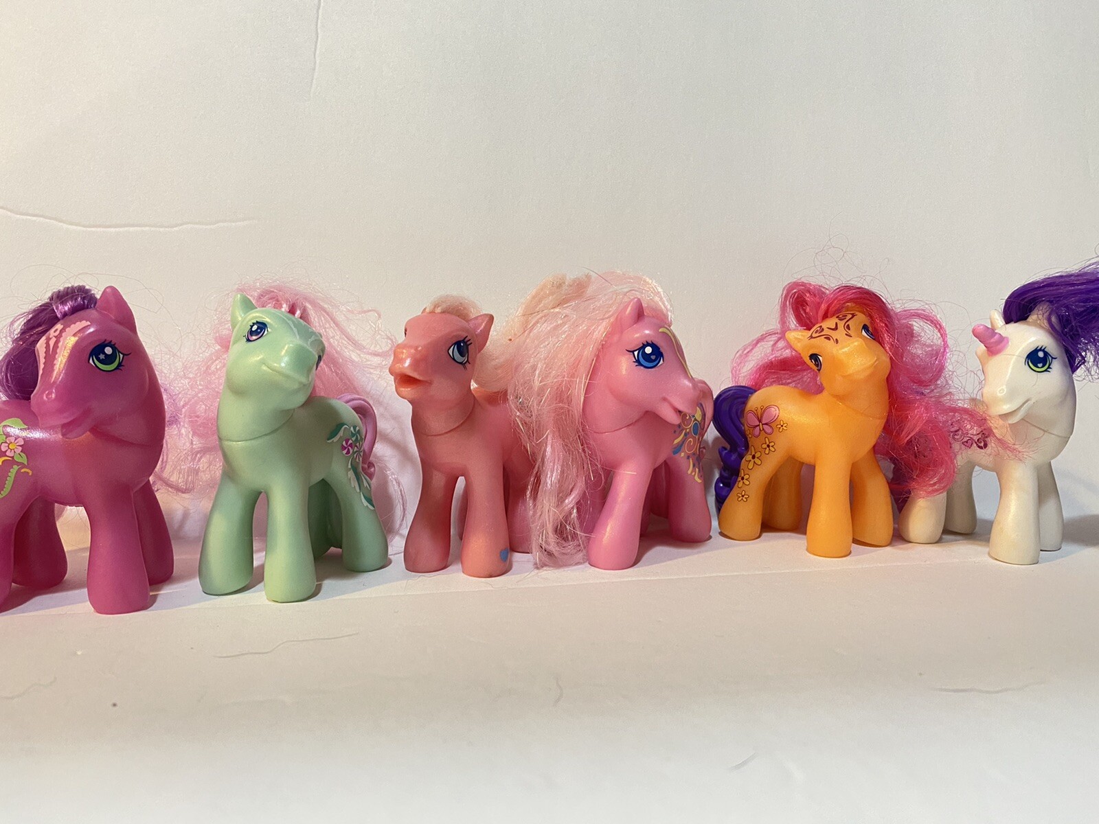 My Little Pony 2008 G3 Hasbro for McDonald's Toy Lot of 6 Ponies eBay