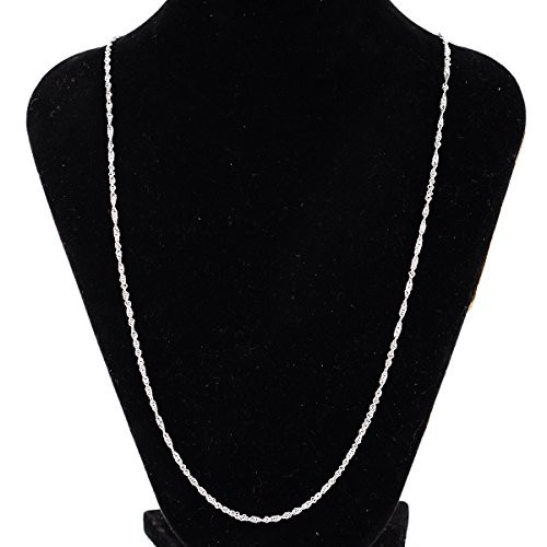 Stainless Steel Ring Chain Necklace with Lobster Clasp eBay