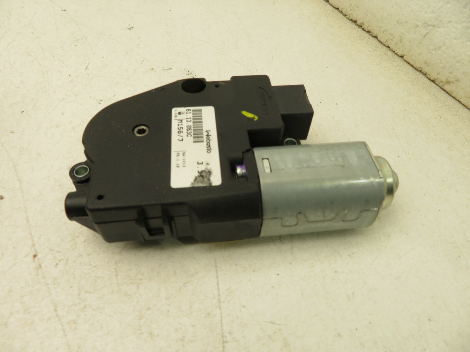 2014-2017 MASERATI GHIBLI S Q4 OVERHEAD SUNROOF MOONROOF ROOF WINDOW MOTOR OEM