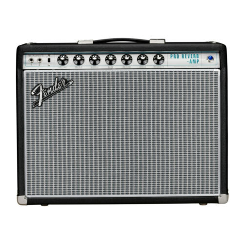 Fender 68 Custom Pro Reverb 120V Guitar Amplifier Black eBay