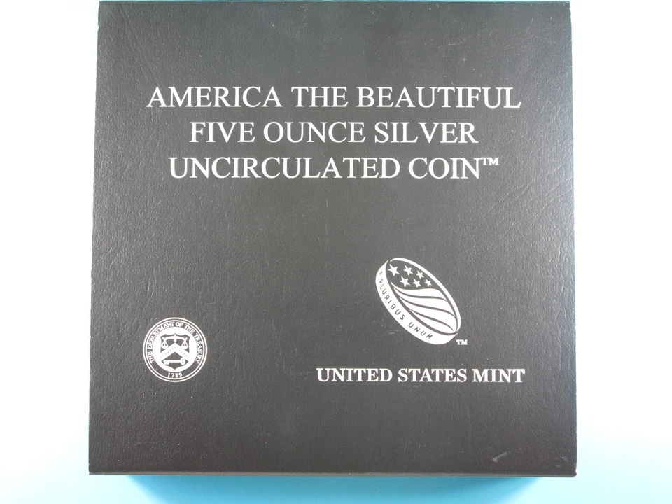 PACKAGING US MINT & COA FOR 2013-P GREAT BASIN 5 Oz. SILVER SPECIMEN NO COINS - Image 4 of 4