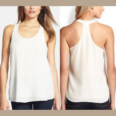 eileen fisher white tank