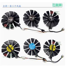For Asus Raptor GTX1060 1070 1080 RX570 580 480 Graphics Card Fan PLD09210S12HH