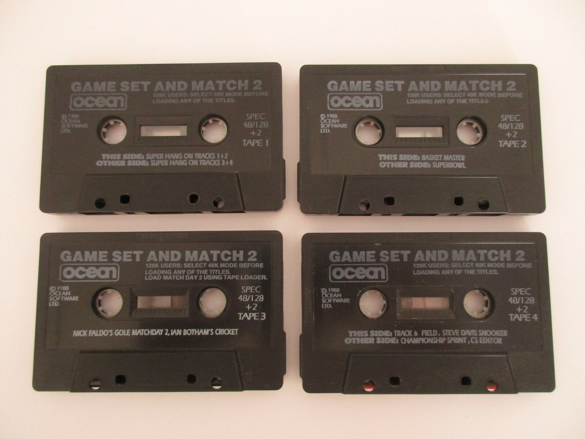 Console Sinclair ZX Spectrum +2 Avec Jeux Complets - Vintage 1983