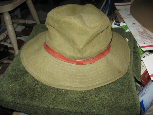 ORVIS CANVAS CLOTH OUTDOORS FISHING HAT 