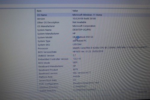 Bargain HP ZBOOK 15U G2 BACKLIT ,15.6 wide, i5-5200U 2.2GHz, 500gHDD,8GB Ram. - Picture 3 of 9