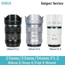 SIRUI Sniper Series 23 mm 33 mm 56 mm F1.2 APS-C obiettivo messa a fuoco automatica per Sony Nikon Fuji