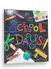 Vintage Hallmark Schools Days Photo/Scrapbook Album 11x13 3-Ring