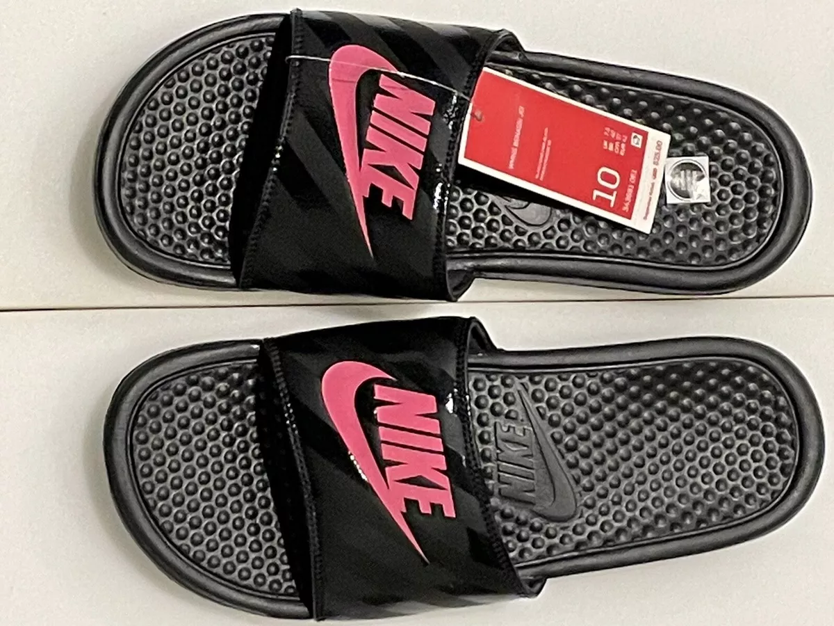 Nike benassi shop black pink
