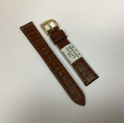 ZRC Bracelet de Montre 16MM cuir veau fait main Grain