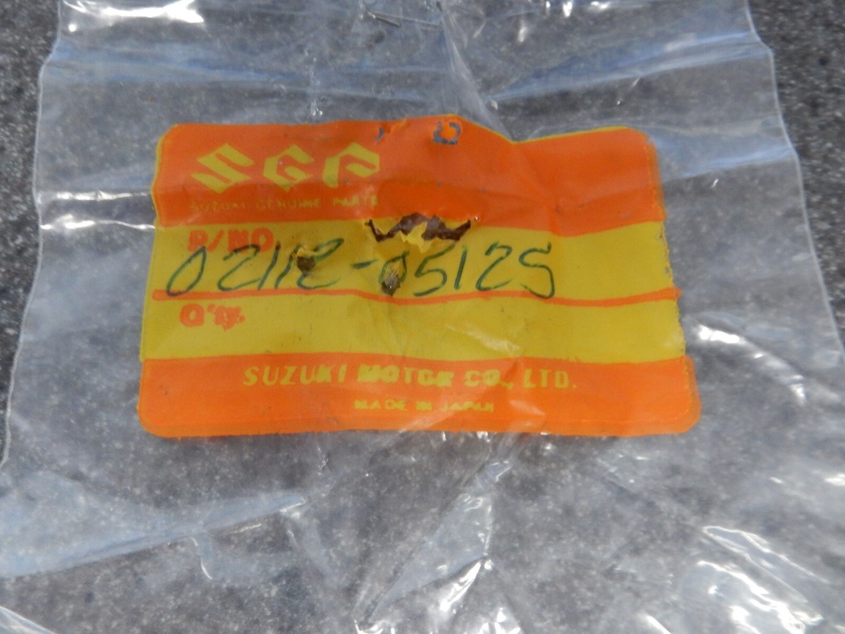 NOS Suzuki Screw 1979-1986 TS125 02112-05125 | eBay