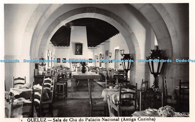 R349289 Queluz Sala de Cha do Palacio Nacional Antiga Cozinha Impresso em Portug