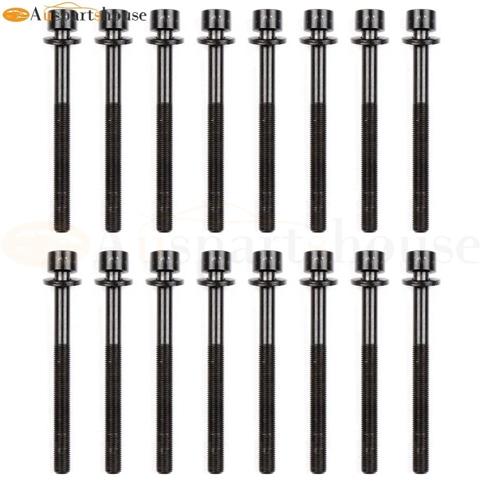 Juego de pernos de cabeza para Nissan Altima Frontier Máxima Infiniti I30 3.0/3.5/4.0L 95-10 Foto 2 de 4