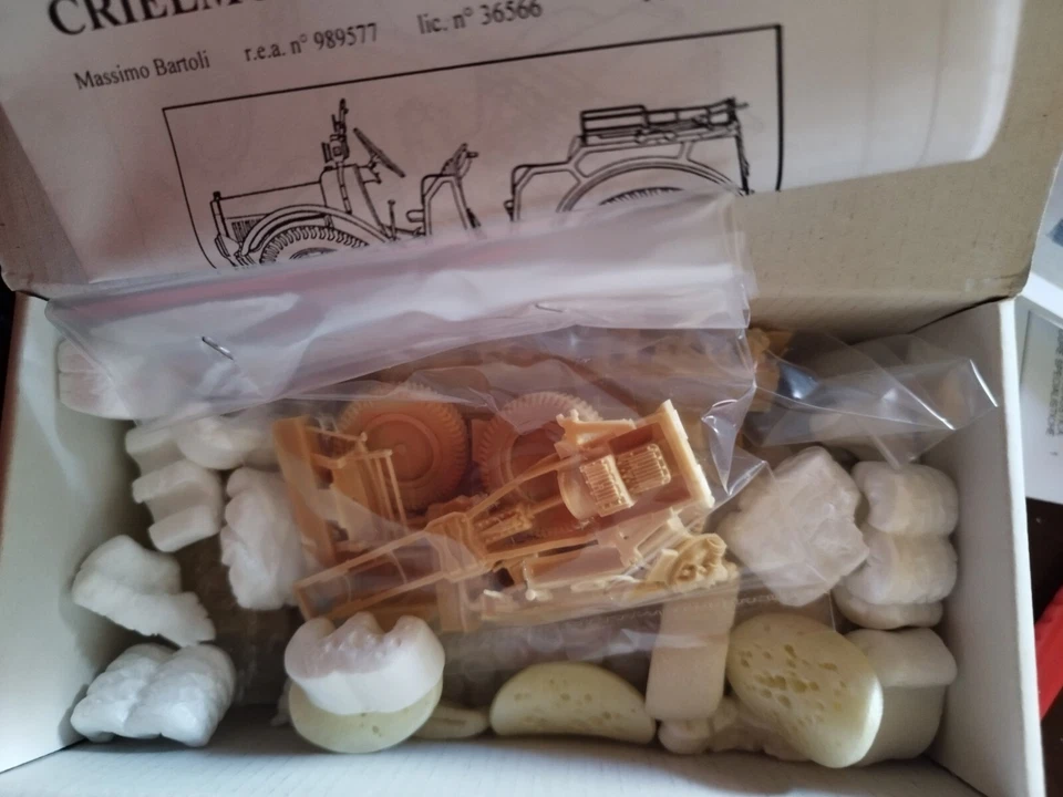 Criel Model Trattore TL 37 Artiglio R057 Resina Kit 1/35 No Historica  - Immagine 2 di 2