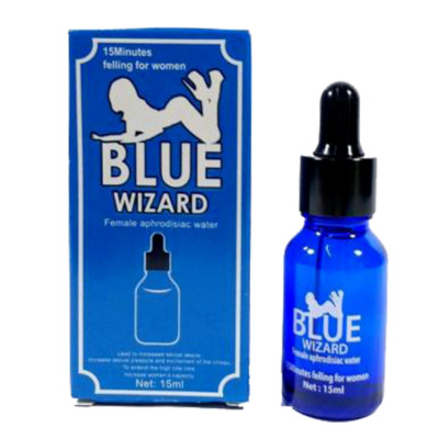 Blue Sex Drops 15ml Aphrodisiac Water 15 Minutes Felling For Women Free Shipping