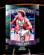 2023-24 Panini Donruss Optic Basketball Winner Stays #3 Larry Bird - Celtics