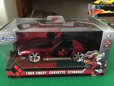 Jada 1969 Chevrolet Corvette Stingray Harley Quinn DC 1:32 B364