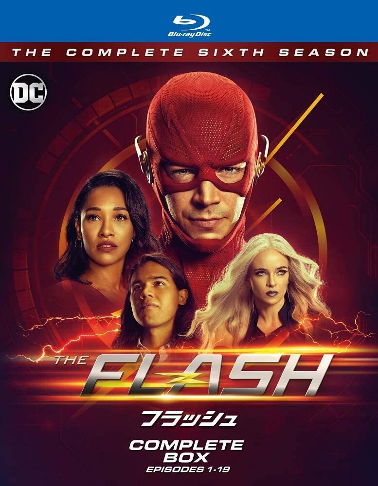 THE FLASH / Flash 6th Season Blu-ray Complete Box (5-disc) [Blu