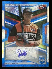 2023 Panini Elite Extra Edition -  FOTL Blue /15 DPL Luis Garcia #193