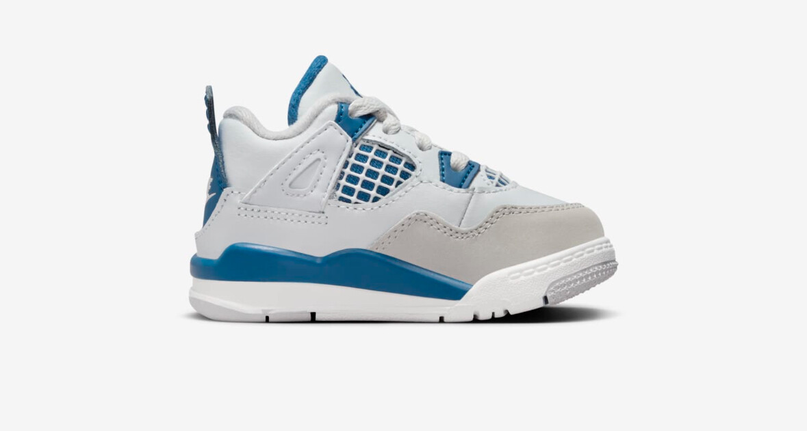 NIKE Air Jordan 4 Retro 'Industrial Blue' BQ7670-141-TD NIKE Air Jordan 4 Retro 'Industrial Blue' BQ7670-141-TD