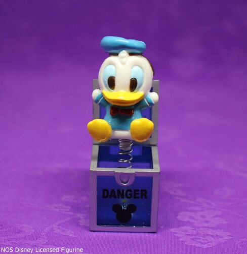 Figura rara de Disney Mini Jack en la caja de Mickey Mouse Donald-YJ135 - Imagen 3 de 6