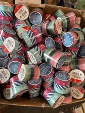 Lot of 200 Rolls Tape Crafting Decorative Target Overstock Nautical Watercolor