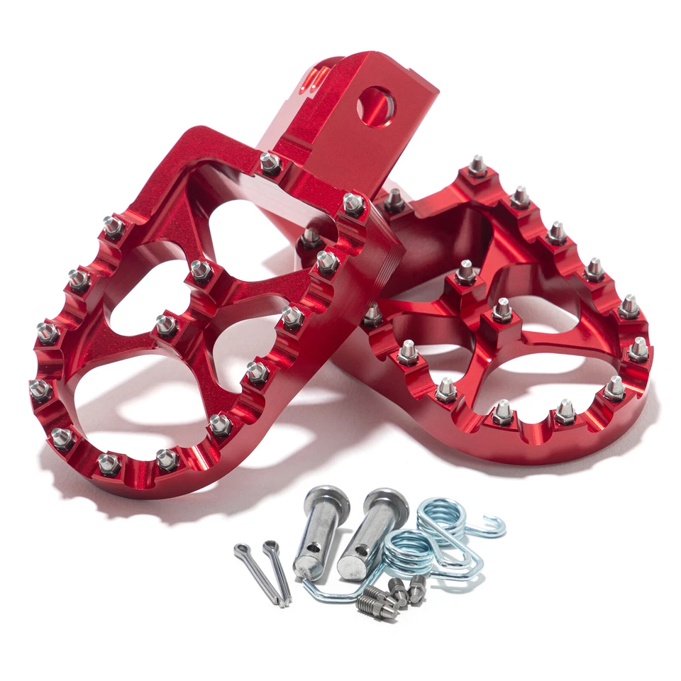 For Honda CR50 CRF80 CRF100 CRF110 XR100 Foot Rests Footpegs For Kawasaki KLX110 Foto 2 de 3