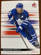 19-20 UD SP Authentic Hockey Red Limited 5 Morgan Reilly