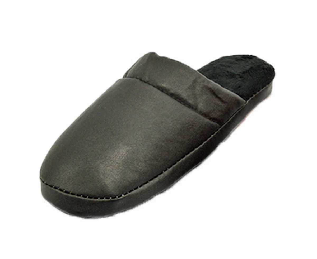 Top more than 159 mens leather house slippers super hot - noithatsi.vn