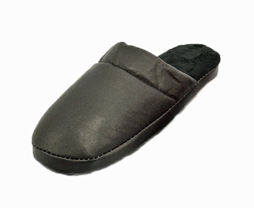 Bequeme & coole Kunstleder Hausschuhe für Herren & Damen - Bild 2 von 4