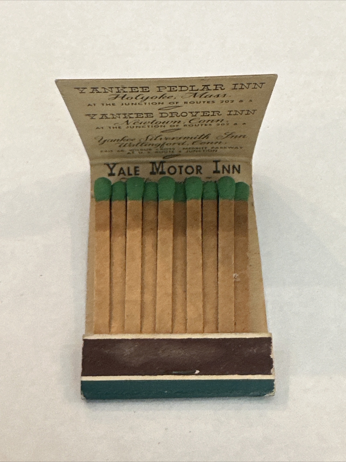 Vtg Book of Matches Matchbook Old Storrowton Tavern West Springfield MA
