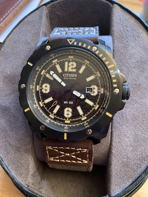 Citizen Eco-drive Mens Watch E111-s089131 Time Date for sale online | eBay