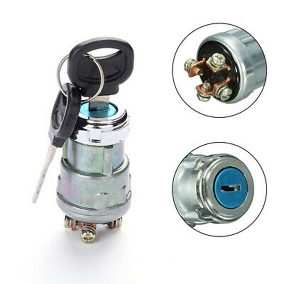 Long lasting 4 Position Ignition Key Switch for Car MotorCycle Bike
