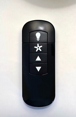 Hunter Fan - Replacement Handheld Ceiling Fan Remote Control - Black ...