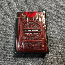 NEW Star Wars Playing Cards Red Dark Side Sith Sealed Theory11