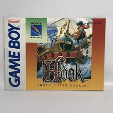 Hook (Nintendo Game Boy GB) Authentic Instruction Manual Only