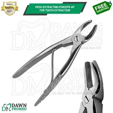 Pedo Extracting Forceps #F for Upper Universal Pedodontic Dental Surgical