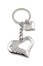 Porte-Clés En Métal Brillant Pour Partenaire Porte-Bonheur