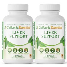 Liver Support Supplement, Natural Liver Detox, Liver Health, 120 Capsules