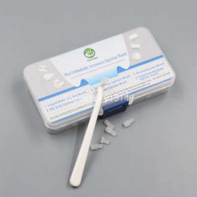 1 Pack Dental Orthodontic Mould Mini Injection Mold Bracket Lingual Button/Wire