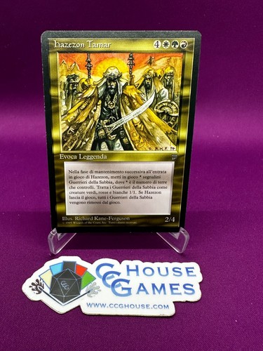 1995 MTG Magic Hazezon Tamar Italian Legends Vintage Collectible *CCGHouse* RA
