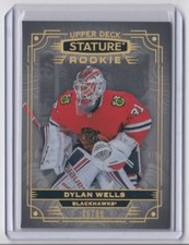 2022-23 Upper Deck Stature Rainbow Rookie Dylan Wells RC /99 Chicago Blackhawks