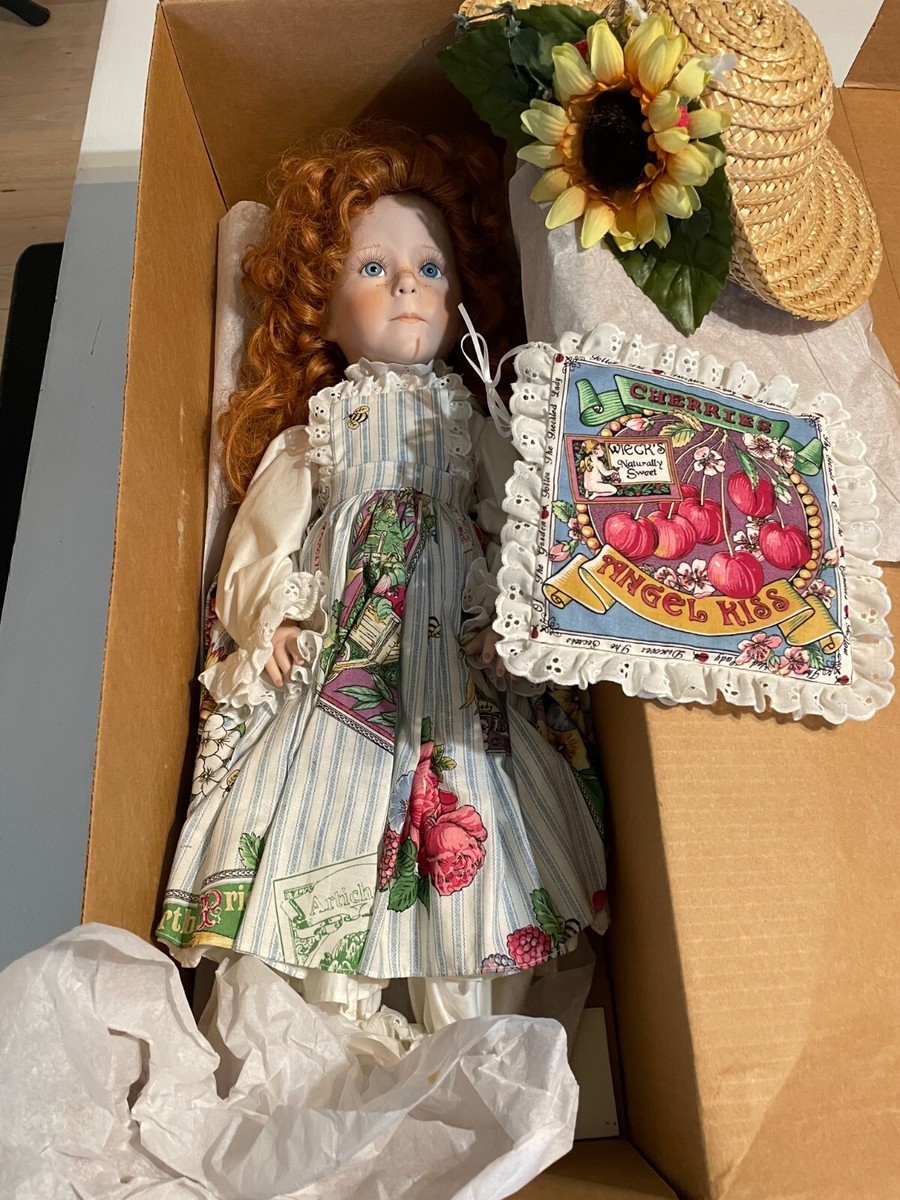 VINTAGE THE DOLL MAKER LINDA RICK SWEET PEA DOLL 121/1500 MINT IN