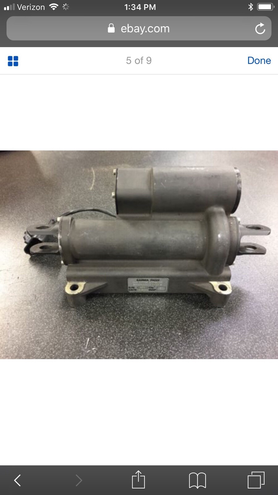 Ferrari Enzo lift motor